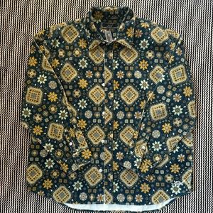 Kith printed corduroy over shirt